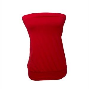 Victoria Secret Red Tube Top